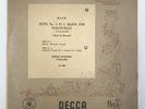 ENRICO MAINARDI BACH CELLO SUITE NO.3 DECCA LX 3069 ED1 UK 10