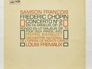 SAMSON FRANCOIS - CHOPIN piano concerto no.2, rondo EMI CVB1067 stereo LP