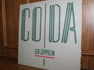 LED ZEPPELIN Coda LP Swan Song A 0051 1982 1ST UK PR Import EX/EX OIS