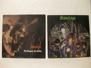 Savatage - The Dungeons Are Calling & Sirens LP's Combat Records 1985