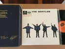 splitting BEATLES Blue Box -  HELP - PCSO 3071 Near Mint  ORANGE BLACK