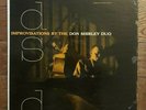 DON SHIRLEY Duo Improvisations LP Cadence mono vinyl piano GREEN BOOK orig 1957