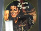 MICHAEL JACKSON BLACK OR WHITE PICTURE DISC LP