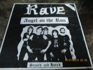 RAVE  ANGEL ON THE RUN    7 INCH SINGLE  PRIVAT  JUDAS PRIEST  RAR NWOBHM