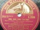 BENNY GOODMAN & ORCHESTRA  SING,SING,SING (78 RPM) HMV C.2936 SHELLAC 1937
