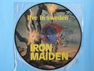 IRON MAIDEN LIVE IN SWEDEN LP SUPER RARE PICTURE DISC VINYL RECORD LP TRACKED