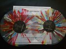 JOY DIVISION ASYLUM DOORS  RARE RED BLUE YELLOW WHITE SPLATTER 2LP VINYL  VINYL