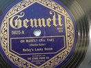 Bailey's Lucky Seven 78rpm single 10-inch Gennett Records  #5625  OH Mabel