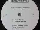 Sibelius Violin Concerto - Gerhard Taschner -  Private LP