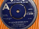 JOY MARSHALL - HEARTACHE HURRY ON BY  NORTHERN SOUL  DEMO 1965  DECCA F12189 N/M