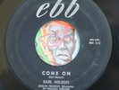 HEAR Earl Nelson 45 Come On/No Time To Cry EBB R&B rocker soul bopper
