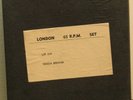 Teresa Brewer Boxed Set three 45's London Label