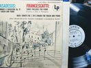Casadesus Francescatti Hommage a Chausson + Bach Columbia  LP Limited