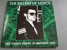 THE SISTERS OF MERCY - vision thing in bremen  - 7'- clear vinyl