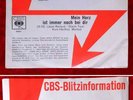 Single Mike Brant: Liebe will mehr (CBS 5027) D 1970 CBS Blitzinformation