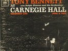 2xLP Tony Bennett With Ralph Sharon And His Orchestra At Carnegie Hall, Recorde