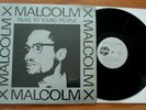 MALCOLM X TALKS TO YOUNG PEOPLE NM LP W/ SHRINK CIVIL RIGHTS