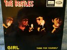 THE BEATLES - Girl 'Smoking' Cover Unique PS SPAIN EP DSOE 16.690 Spain VG+ / NM
