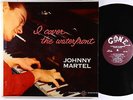 Johnny Martell - I Cover The Waterfront LP - Gone - 5005 VG+