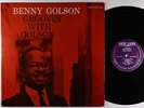 Benny Golson - Groovin' With Golson LP - New Jazz - NJLP 8220 Mono DG RVG VG+