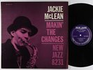 Jackie McLean - Makin' The Changes LP - New Jazz - NJLP 8231 Mono DG RVG VG++