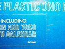 SEALED 1969 ORIG (JOHN LENNON + ERIC CLAPTON) PLASTIC ONO LP + CALENDAR 