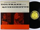 John Coltrane & Paul Quinichette - Cattin' With LP - Prestige Mono DG RVG VG++