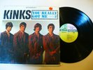 BRITISH INVASION 33 RPM LP RECORD - THE KINKS - YOU REALLY GOT ME - STEREO