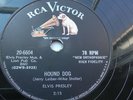 Elvis Presley 78rpm single 10-inch RCA Victor Records #20-6604 Hound Dog