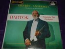 London CS 6086 Bartok Concerto for Orchestra Ernest Ansermet - LP
