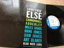 Cannonball Adderley ?Something Else Vinyl LP Blue Note BLP 1595 US EAR DG RVG