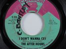 Sweet Soul 45 AFTER HOURS I Don't Wanna Cry CONDOR HEAR