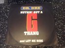 DR. DRE - NUTHIN BUT A G THANG  VINYL 12