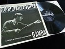 Rossini: Overtures - Pierino Gamba / LSO **Decca SXL 2266 WBg ED1 LP**