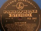 the beatles please please me blue vinyl gold /black labels ex ex  stereo uk 2010