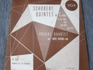 VOX PL 7030 1951 PASCAL QUARTET/ ANDRE NAVARRA / SCHUBERT Quintet RARE LP