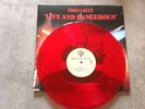 THIN LIZZY LIVE AND DANGEROUS DOUBLE -RED-VINYL LP / GATEFOLD VERY RARE NEW