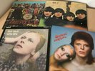 David Bowie and The Beatles Vinyl LP's Hunky Dory, Sgt Pepper, Pin Ups For Sale