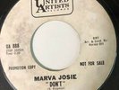 Northern Soul RARE Marva Josie 45 United Artists # 888 PROMO Don’t