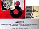 25cm LP Athena - Jane Powell Edmund Purdom Debbie Reynolds Vic Damone (MGM) UK