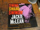 JACKIE MCLEAN Swing Swang Swingin LP BLUE NOTE 4024 47 West RVG mono ear VG++