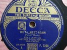 78rpm VERA LYNN : WE'LL MEET AGAIN on DECCA F.7268 1943 E-/E-