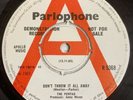 The Pentad - Don’t Throw It All Away Parlophone Demo Vinyl Promo Rock Beat Mod