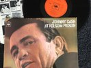 Johnny Cash - At Folsom Prison Vinyl LP UK CBS 63308 (1968) VG+ Condition