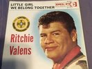Ritchie Valens RARE PICTURE SLEEVE, INSERT And 45-Little Girl/We Belong Together