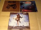 3 x ACDC Vinyl Albums Original Pressings Blow Up Your Video/ Let There Be Rock