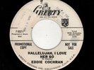 ROCKABILLY-EDDIE COCHRAN-HALLELUJAH, I LOVE HER SO/LITTLE ANGEL-LIBERTY 55217
