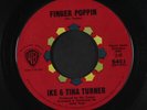 IKE & TINA TURNER: Finger Poppin / It's All Over 45 Soul