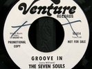 THE SEVEN SOULS GROOVE IN/GOT TO FIND A WAY FUNK SOUL VENTURE PROMO 45 HEAR IT