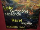 IDA HAENDEL-LALO SYMPHONIE-RAVEL TZIGANE-SUPRAPHON SUA ST 50615 STEREO